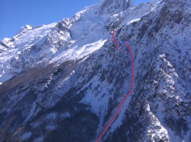 The Couloir Polichinelle / XXX des Fréux The Couloir Polichinelle / XXX des Fréux